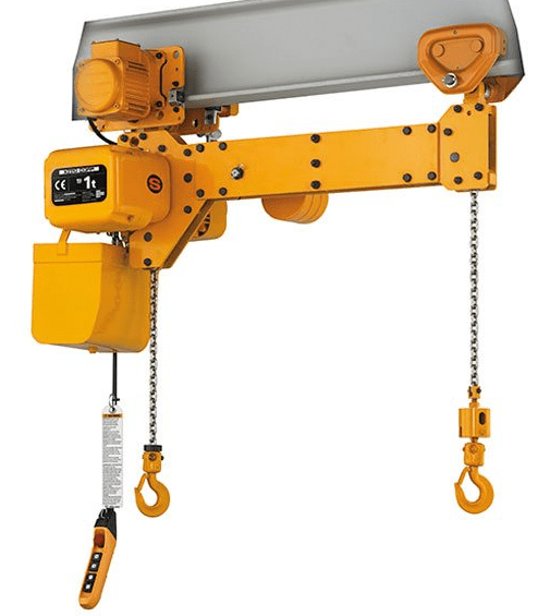 Twin Hook Electric Chain Hoist with Motor Driven Trolley